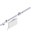 Helm Schiebetorsystem 300, Wandmontage 200kg 4000mm VZ SP300W101200214000