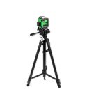STROXX Kreuzlinienlaser 3D 360° – mit Stativ, Batterie & Zubehör, selbstnivellierend, IP54, 50 m Reichweite
