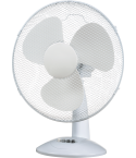 STROXX Tischventilator 400 mm, 230 Volt, weiß 100-512