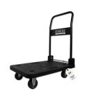STROXX Plattformwagen – faltbar, 150 kg Tragkraft, 74x46,8 cm, mit TPR-Rollen, stabil & kompakt