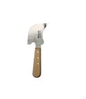 STROXX Bleimesser 100mm Viertelmond – Präzisionswerkzeug mit Stahlklinge und Holzgriff