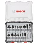 Bosch Fräsersortiment, 15-teilig, 8 mm Schaft – Präzisionsfräser für vielseitige Holzbearbeitung