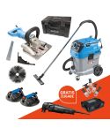 STROXX Sanierungsfräsen-Set BTF 200 – inkl. Fräse, Diamanttrennscheibe, Saugheber, Entstauber & Gratis Multitool