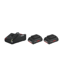 Bosch 2 x Procore 18V 4,0 Ah + GAL 18V-40 Starterset