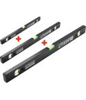 STROXX WASSERWAAGEN SET 3TLG. 60CM/ 100CM/ 180CM