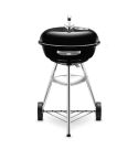 Weber Compact Kettle 47 cm Black – Holzkohlegrill, Ø 47 cm
