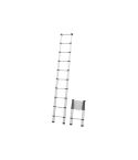 STROXX Teleskopleiter 2,92 m, Aluminium, bis 150Kg, zusammenklappbar
