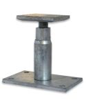 STROXX PFOSTENTRÄGER FIXI 190-290MM M. GEWINDEHÜLSE FEUERVERZINKT 102-572