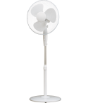 STROXX Standventilator 400 mm, 230 Volt, weiß