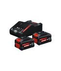 Bosch Batterie/Ladegerät Set 2x EXBA18V-80 + EXAL18V-160