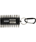 STROXX Bit-Set – 22-teilig, 1/4 Zoll, 25 mm, S2-Stahl, mit Gummihalter & Karabiner