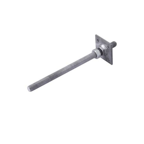 Stroxx Pfostenträger Universal M20, höhenverstellbar in Beton - 100 Stück