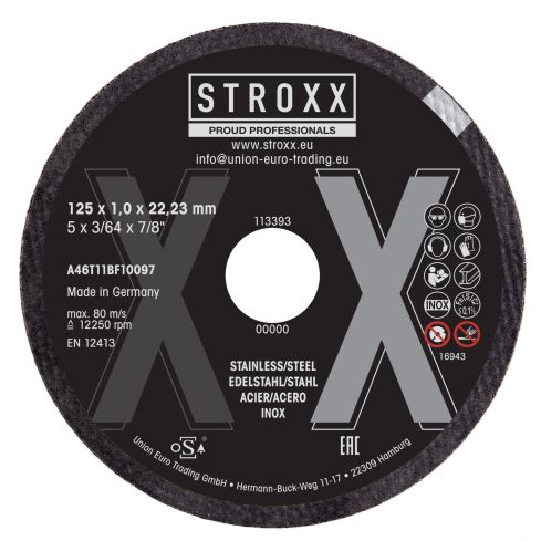 STROXX Trennscheiben 230X1,9X22,23 XT70 GERADE FORM VE=25 102-152