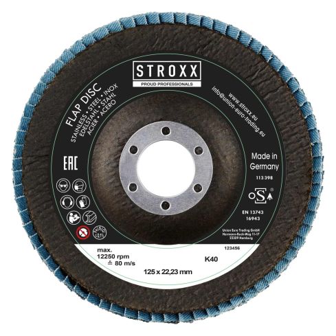 Stroxx Fächerschleifscheibe Ø 125 mm