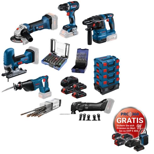 BOSCH 18 VOLT AKKU-HIGHLIGHT SET 01.2026