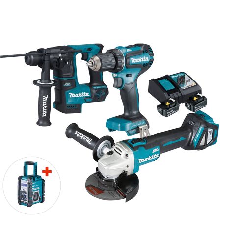 MAKITA 18V Helden Starter-Set HW 2025