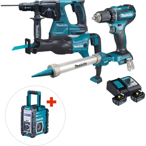MAKITA 18V Power-Set 2025 – Komplettlösung für Baustelle und Werkstatt