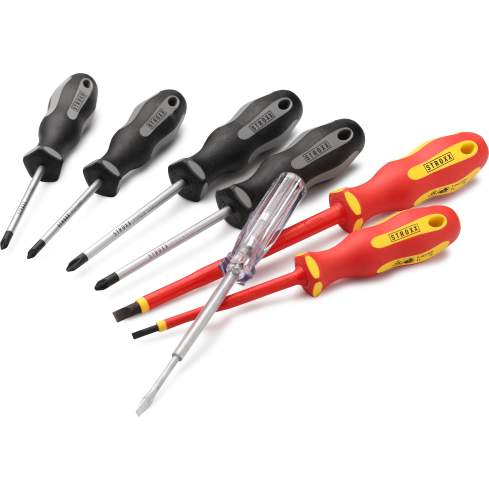 STROXX Schraubendreher-Set, 7-teilig, 100-400