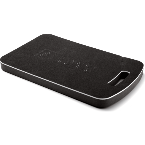 STROXX Knie „Pad“ – extra großes PU‑Kniekissen, 450 × 270 × 30 mm, komfortabel & robust