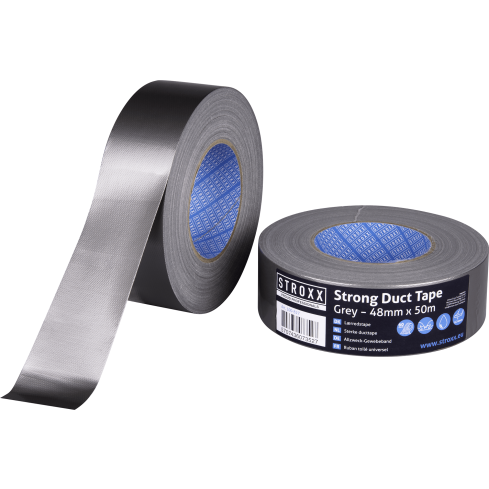 STROXX Allzweck Gewebeband, grau 100-827