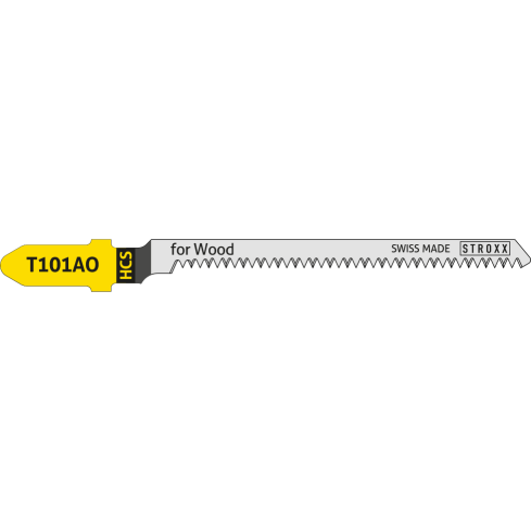 STROXX Stichsägeblatt T101AO, für Holz 1,5-15 mm 101-102