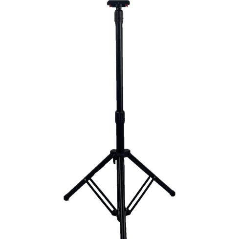 STROXX Stativ für Arbeitslampe 18 Volt, schwarzer Stahl 101-176