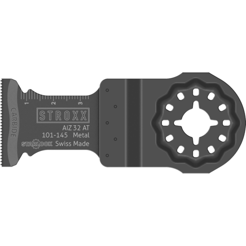 STROXX CARBIDE Tauchsägeblatt AIZ 32 AT – 32 x 40 mm, Starlock, für Metall, langlebig & präzise