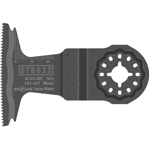 STROXX HCS Tauchsägeblatt – 65 x 40 mm, AII65 APC, für präzise Tauchschnitte in Holz