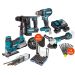 MAKITA 18 Volt AKKU-Highlight- Set inklusive. 130 tlg.. Zubehörset