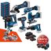 Bosch 18V Akku-Set MEGA 2025 – 6 Maschinen + 3x ProCORE Akkus & Gratis GCM 80 SJ Paneelsäge