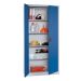 STROXX Flügeltürenschrank mit 4 Böden 1950X935X400 MM RAL 7035/5010