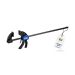 STROXX Einhandzwinge – Schnellspannzwinge mit Quick-Release, 159 kg Klemmkraft