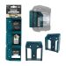 STROXX Stealthmounts Batterie Halterung, 6er Pack für Makita, blau