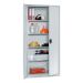 STROXX Flügeltürenschrank mit 4 Böden 1950X935X400 MM RAL 7035/7035
