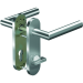 Ogro WC-Wechselgarnitur CORE+ 8906, 8mm Vierkant TS.37-42mm Kurzschild WC ED