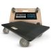 STROXX Transportroller – 500 kg Tragkraft, 600 x 500 mm, rutschfeste Oberfläche & gummierte Rollen