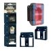 STROXX Stealthmounts Batterie Halterung, 6er Pack für Bosch, blau