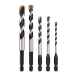 STROXX Multibohrer Set 5ST/Set 4,5,6,8 10mm 1/4" Schnellwechselhaft 500-801
