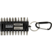 STROXX Bit-Set – 22-teilig, 1/4 Zoll, 25 mm, S2-Stahl, mit Gummihalter & Karabiner