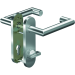 Ogro WC-Garnitur CORE+ 8907, 8mm Vierkant TS.37-42mm Kurzschild WC ED